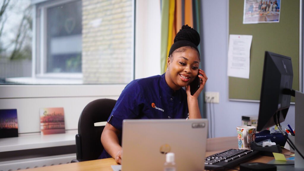 Werken bij mariahoeve expertisecentrum Florence verpleegkundige